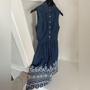 Anthropologie brand Maia: denim dress with pockets